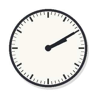 Analog clock practice 1