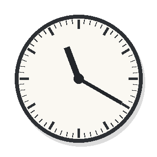 Analog clock practice 5